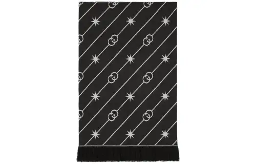 GUCCI Cashmere black duvet, 30x, 185cm