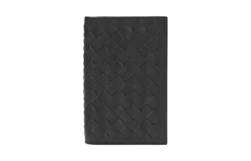 Bottega Veneta Sheepskin Wallet Unisex Gray