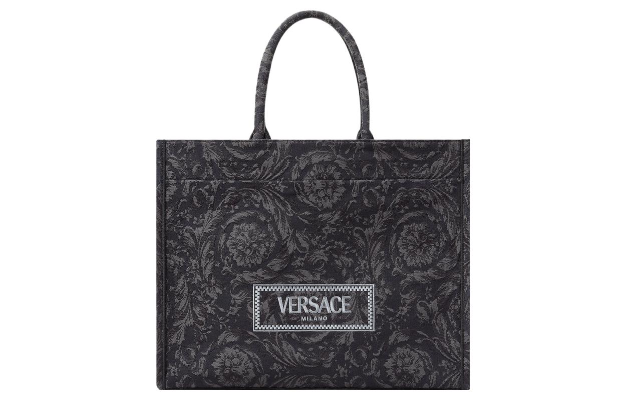 Женская сумка Versace Barocco (черная)