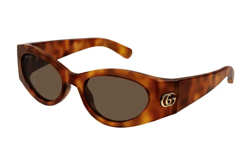 GUCCI Eyewear Cat Eye Frame Sunglasses