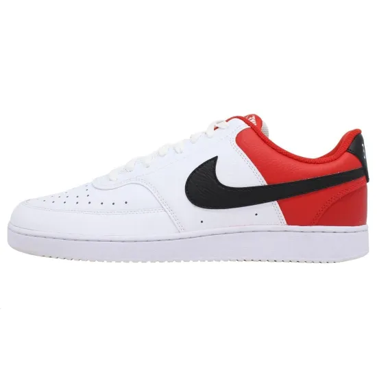Nike Court Vision Low White Black University Red