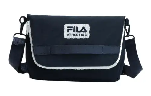 FILA Fabric Messenger Bag, Shoulder Bag Unisex Royal Blue