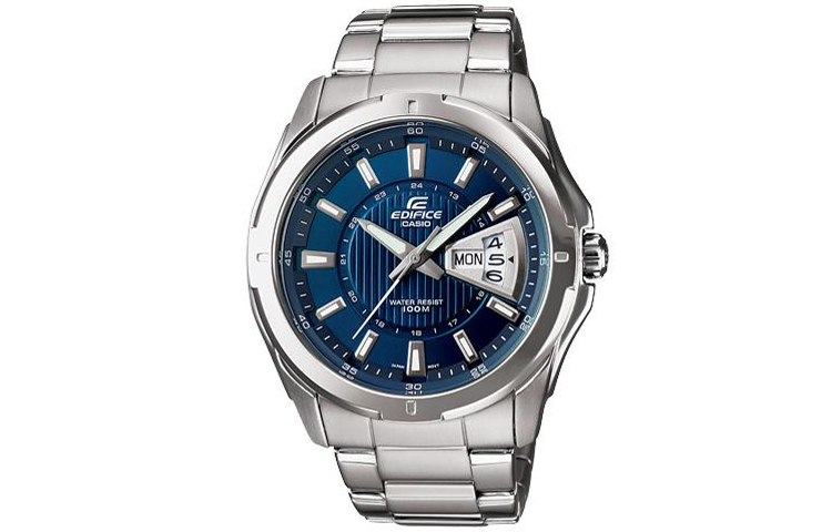CASIO Unisex EDIFICE 45mm Blue Watch EF-129D-2A