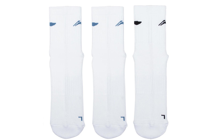 Li Ning Badminton Collection Badminton Socks Unisex 3 Pack