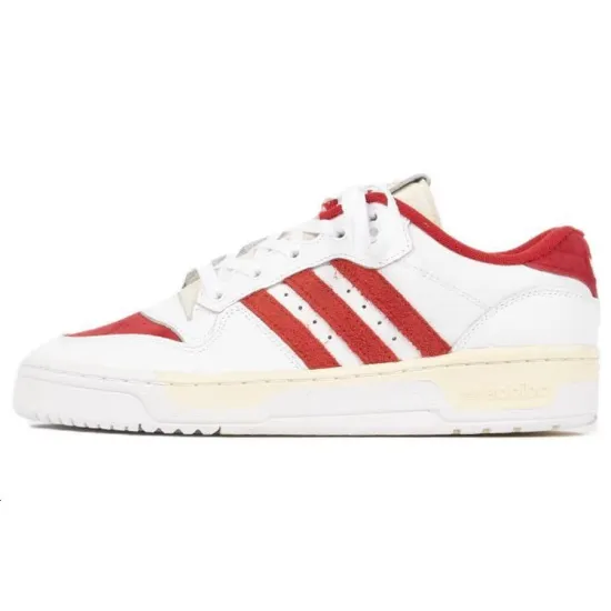 Adidas Originals Rivalry Low Premium Footwear White Scarlet
