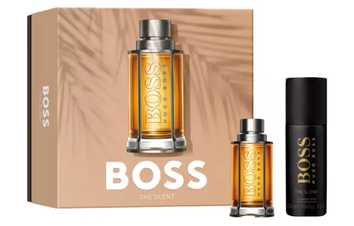 HUGO BOSS Perfume, fresh set, antiperspirant, Birthday gift, 50 ml, 150 ml
