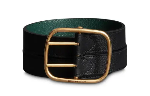Burberry Leather Belts Women's Black