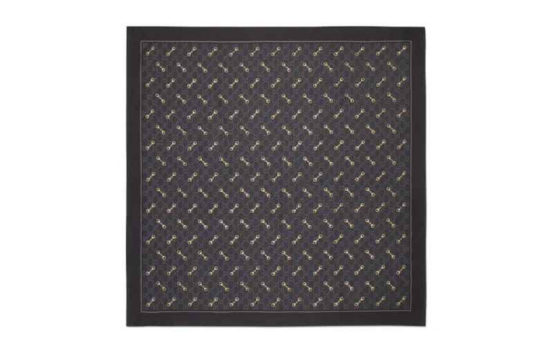 GUCCI Printed Silk Carré