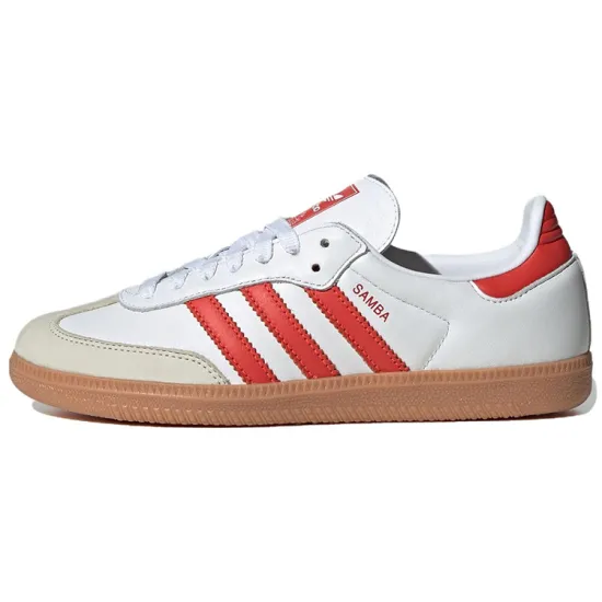 Adidas Samba OG 'White Solar Red Gum' Women's