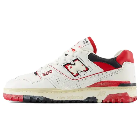 New Balance 550 Vintage Pack Team Red