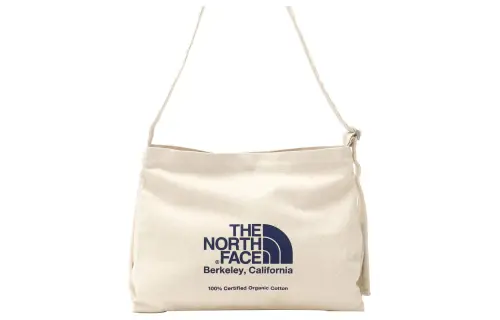 THE NORTH FACE 10L Reusable Bag Crossbody Bag Outdoor Bag Cotton Beige Unisex