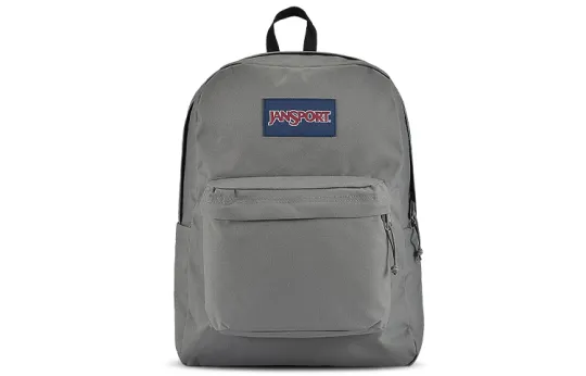 JanSport Polyester Sports Backpack Unisex Light Gray