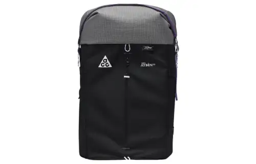 Nike Polyester Backpack Regular Unisex Black & Cool Gray & White