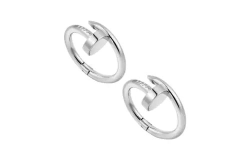 CARTIER Cufflinks Unisex Silver
