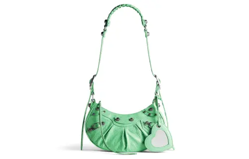 Balenciaga Le Cagole Xs Shoulder Bag Light Green
