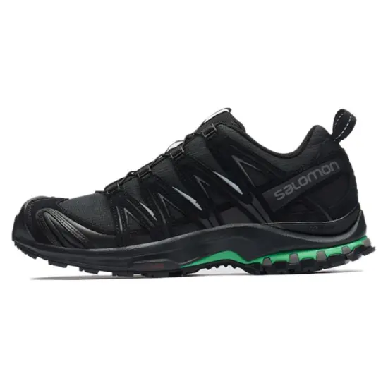 SALOMON XA PRO 3D Outdoor Performance Shoes Unisex Low-top Black/Green