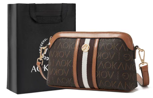 AOKANG PVC Small Square Bag, Shoulder Bag, Crossbody Bag, Mom Bag Women's