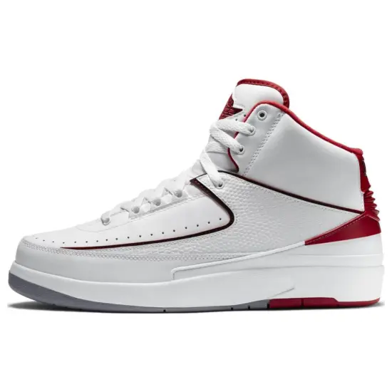 Jordan 2 Retro White Red 2014