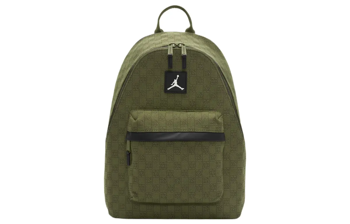 Jordan Polyester Backpack Backpacks Unisex Light Olive