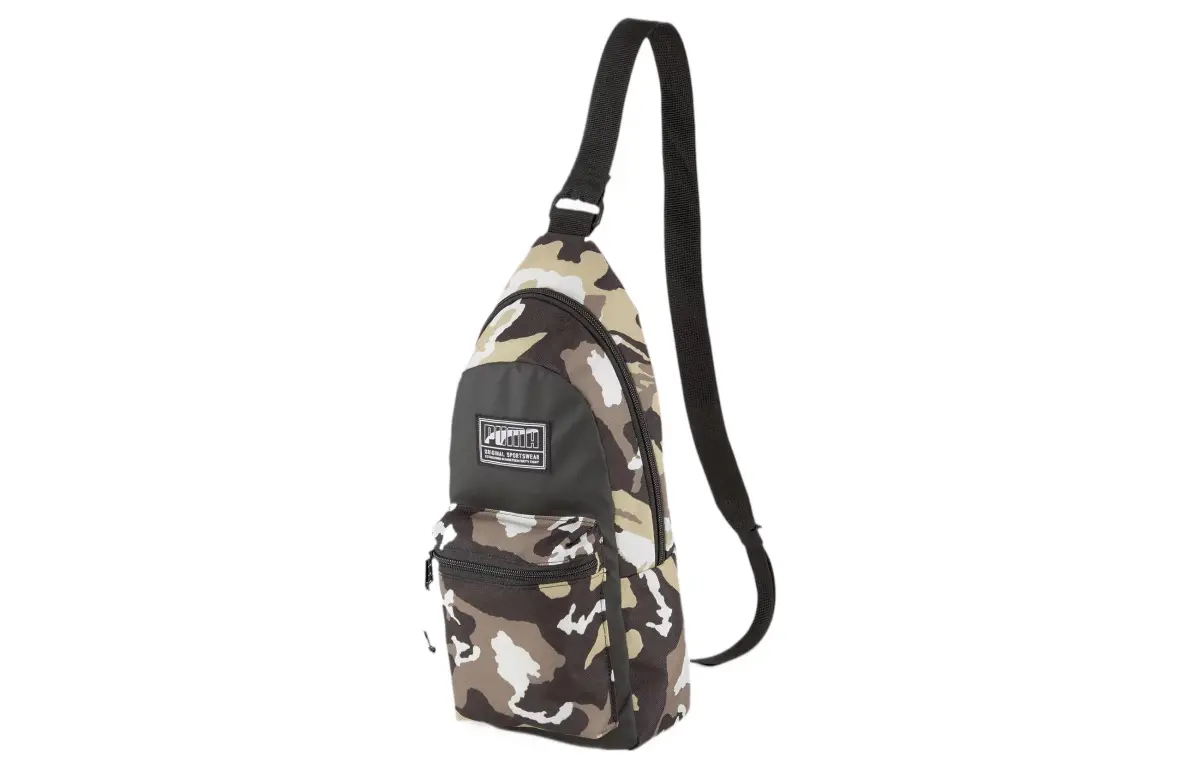 PUMA Fabric Shoulder Bag Regular Unisex Camouflage