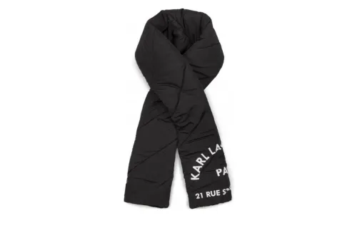 KARL LAGERFELD / Karl Lagerfeld Jeans Knit Scarves Women's Black
