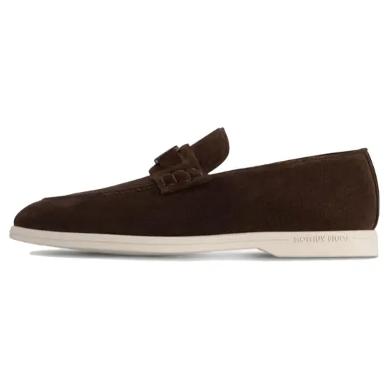 LOUIS VUITTON Estate Loafers Men Brown