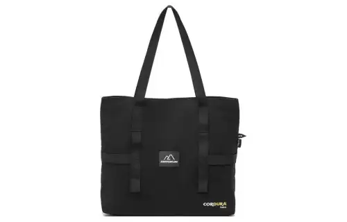 Li Ning Sports Life Collection Polyester Tote Bag, Shopping Bag, Handbag, Shoulder Bag Unisex Black