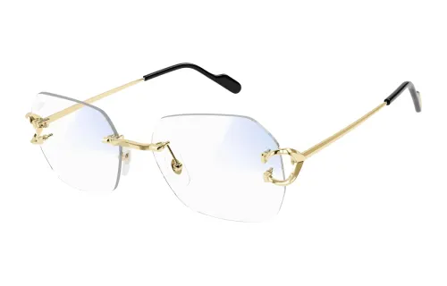 Cartier Frameless Square Glasses