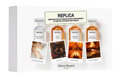 Maison Margiela Mason Margiela 23-year Christmas Limited Mini Fragrance Gift Box Eau de Toilette EDT Four-piece Set 7ml*4 Lazy Weekend + Jazz Lounge + Warm Fireplace + Autumn Sound of Wuye