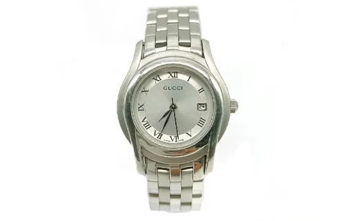 GUCCI Mid Century Modern Collection Wrist Watches Quartz Movement Alloy Strap 34mm White Dial Unisex