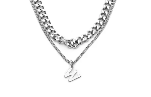 OWO Titanium Steel Necklaces Unisex Box
