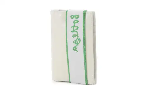 Bottega Veneta Leather Card Holder Regular Men's White
