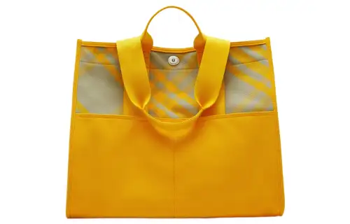 Burberry Shopper Tote Yellow/Beige