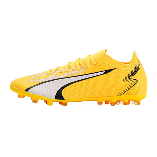 PUMA Ultra Match Football Shoes Men Low-top Black/white