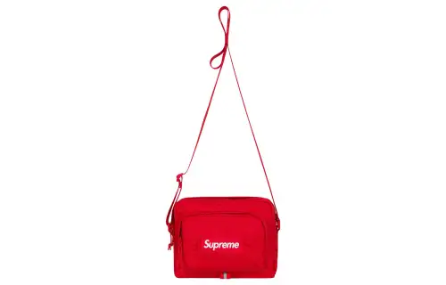 Supreme SS19 Nylon Crossbody Bag, Shoulder Bag Regular Unisex Red
