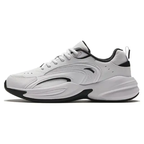 ANTA Chunky Sneakers Men Low-Top White