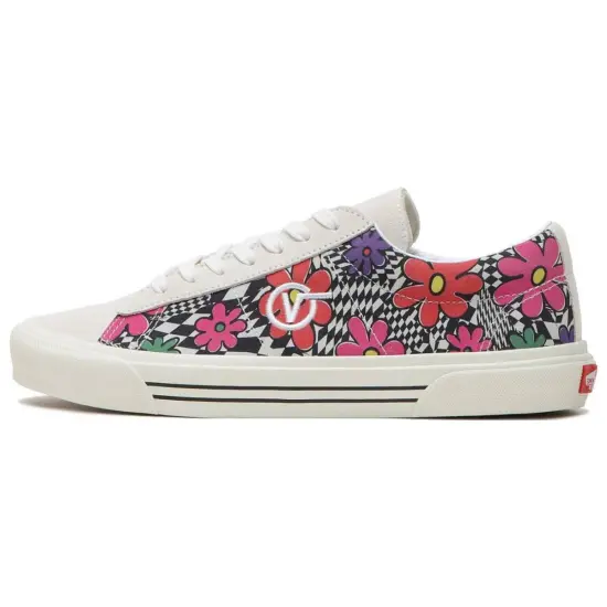 Sid Vans 'Floral Checkerboard' Women's