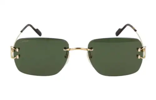 Cartier Rectangular Frame Sunglasses