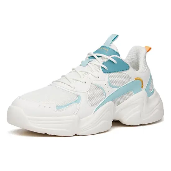 Anta Life Collection Anti-Slip Wear-Resistant Low-Top Casual Shoes Men's White Blue Orange