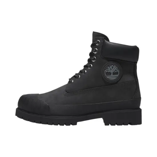 Timberland 6 Inch Premium Rubber Toe Boot 'Black'