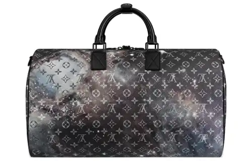 LOUIS VUITTON Keepall 50 Canvas Coating Travel Bag, Shoulder Bag, Crossbody Bag, Handbag Regular Unisex Starry Sky