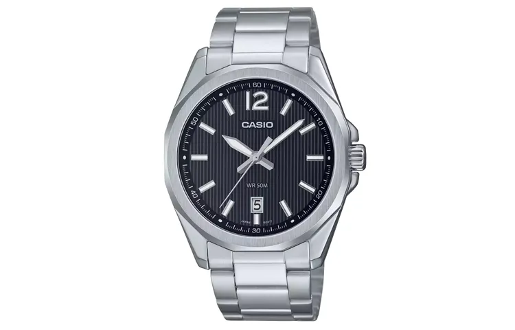 CASIO Men Standard Series Black Watch MTP-E725D-1A