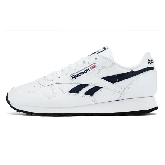 Reebok Classic Leather Running Shoes Unisex Low-top White