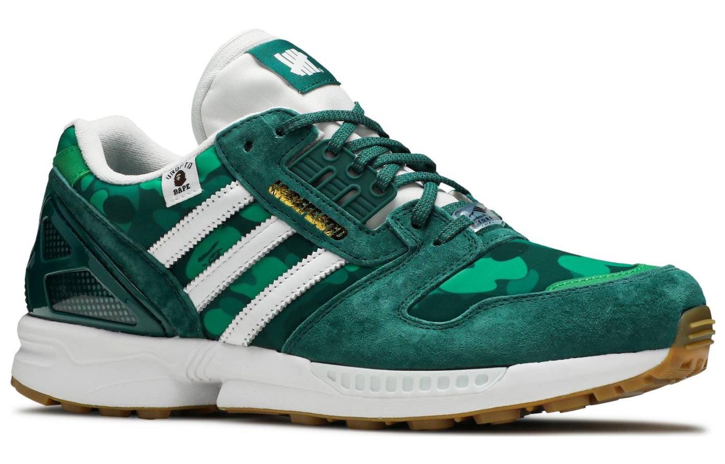 UNDEFEATED x Bape x adidas originals ZX 8000