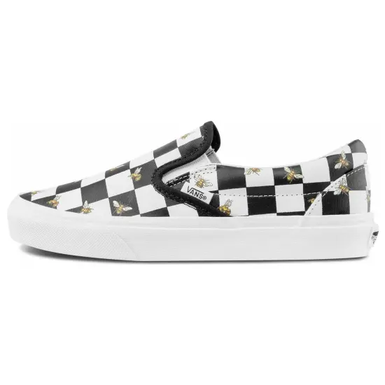Vans Classic Slip On Bee Check 'Black White'