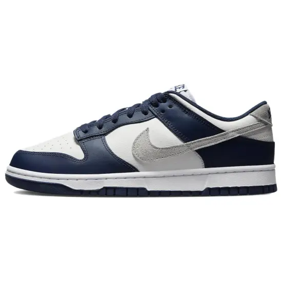 Nike Dunk Low Summit White Midnight Navy