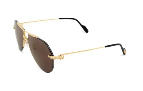 Cartier Aviator Frame Sunglasses