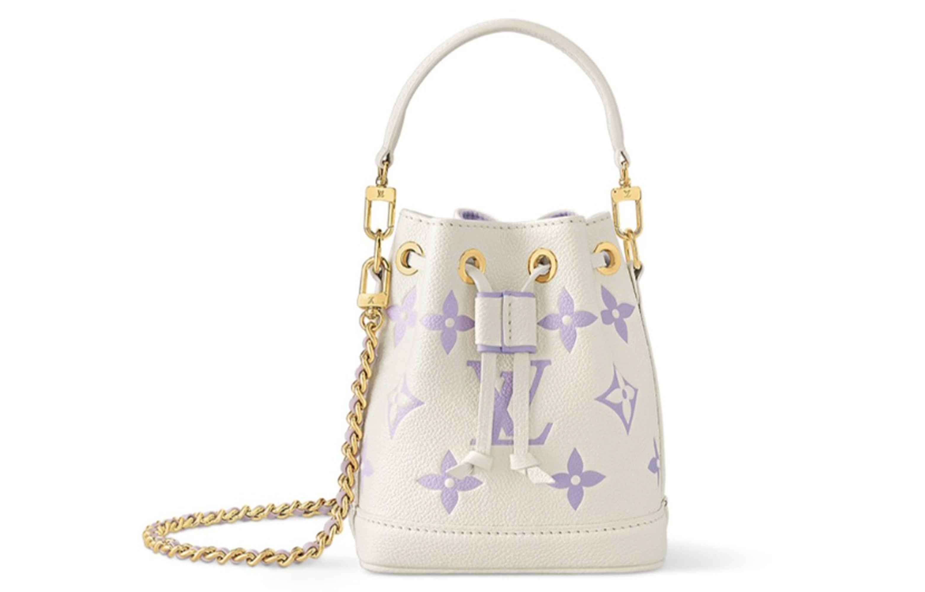 Louis Vuitton ショルダーバッグ ホワイト/パープル Louis Vuitton ショルダーバッグ ホワイト/パープル