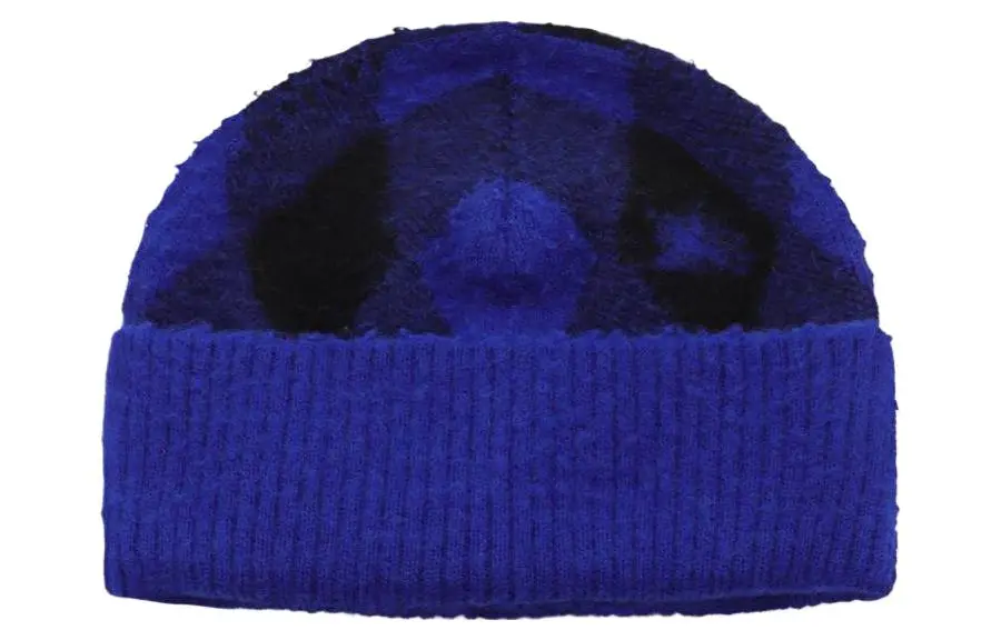 Burberry Check Intarsia-Knit Beanie