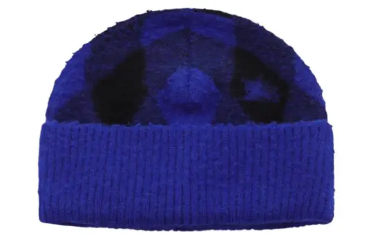 Burberry Check Intarsia-Knit Beanie